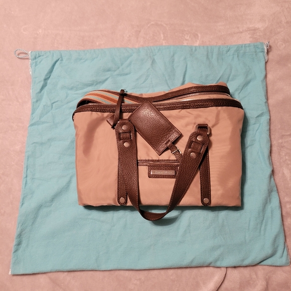Tiffany & Co Newport Large Weekend Bag Khaki Nylon - Picture 14 of 15